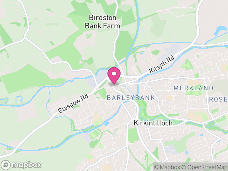 Map of properties for sale in Kirkintilloch