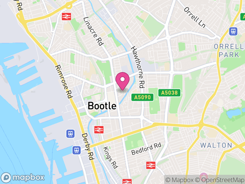 Map of properties for sale in L20