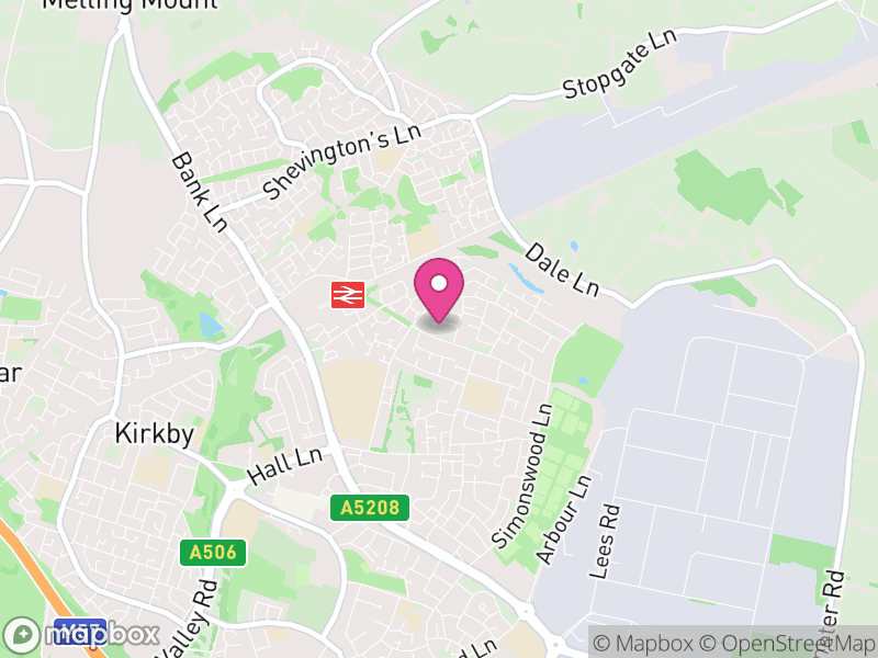Map of properties for sale in L33