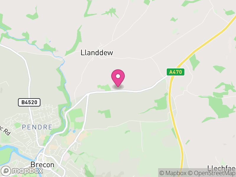 Map of properties for sale in LD3