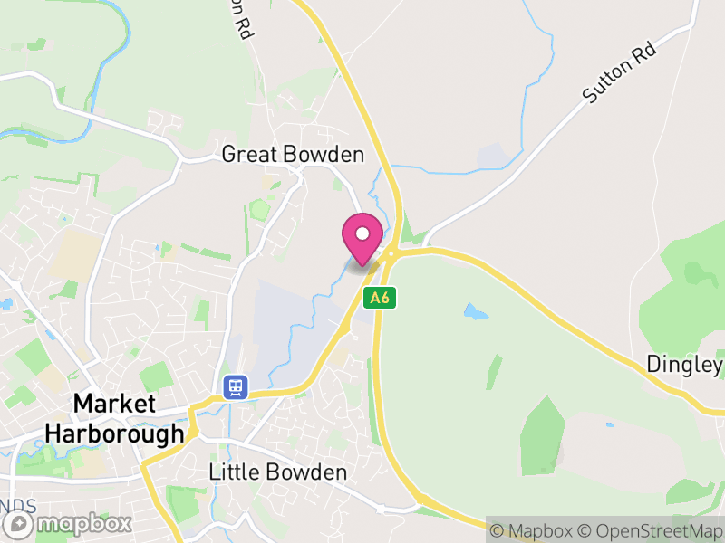 Map of properties for sale in LE16