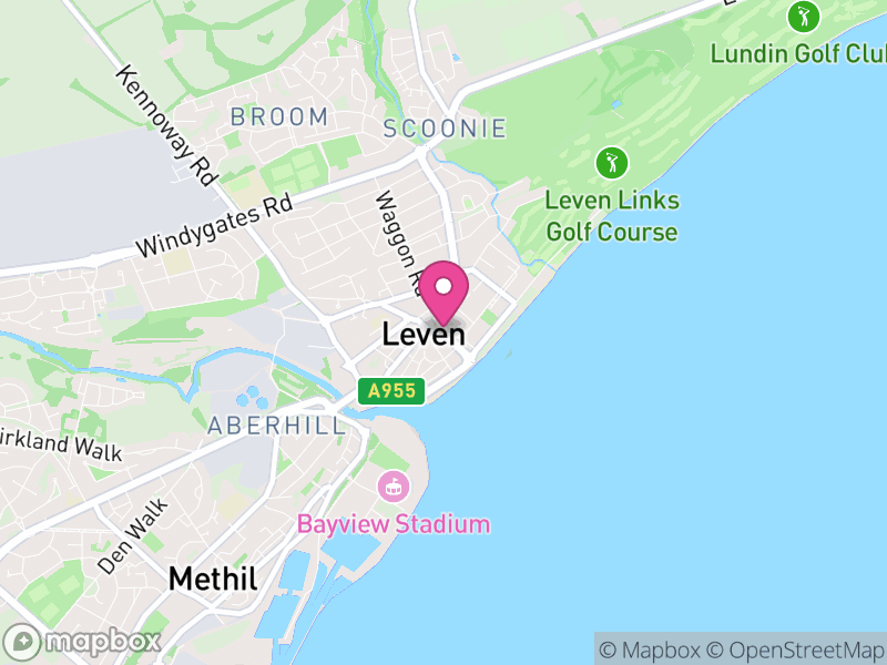 Map of properties for sale in Leven