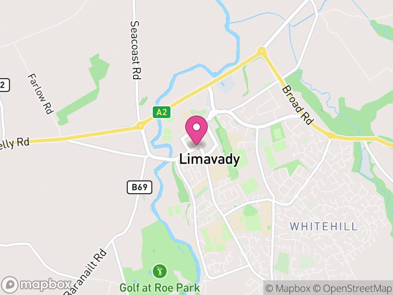 Map of properties for sale in Limavady