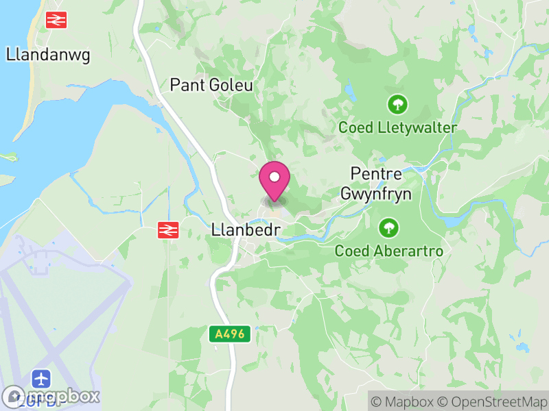 Map of properties for sale in LL45