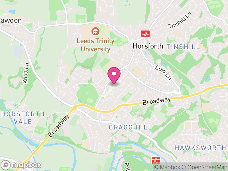 Map of properties for sale in LS18