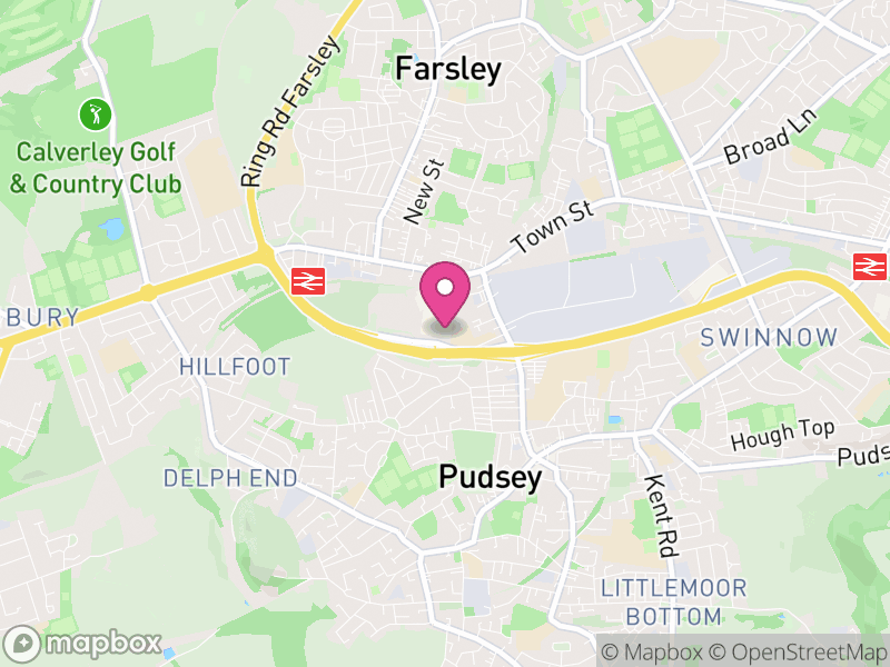 Map of properties for sale in LS28