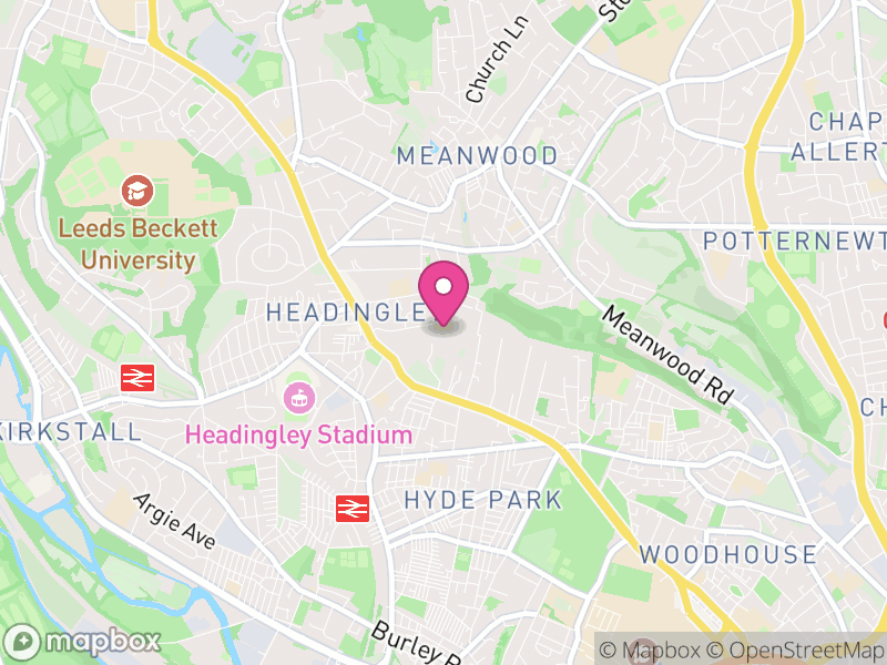 Map of properties for sale in LS6