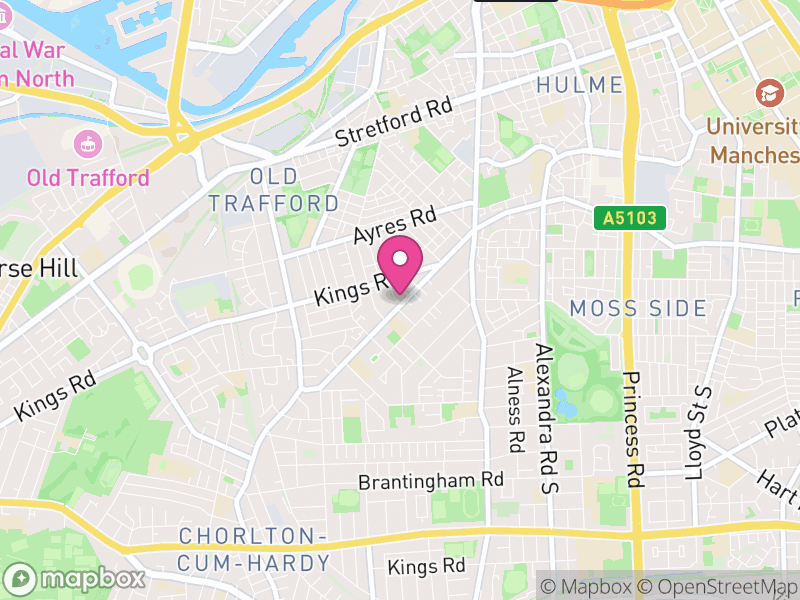 Map of properties for sale in M16