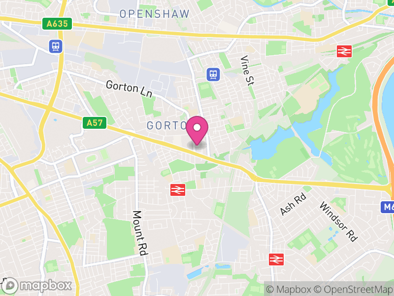 Map of properties for sale in M18