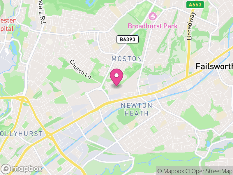Map of properties for sale in M40