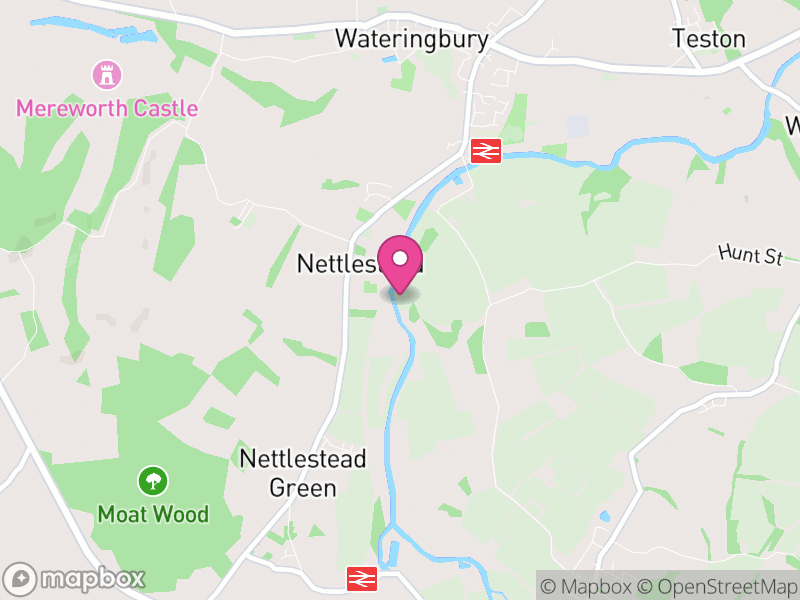 Map of properties for sale in ME18