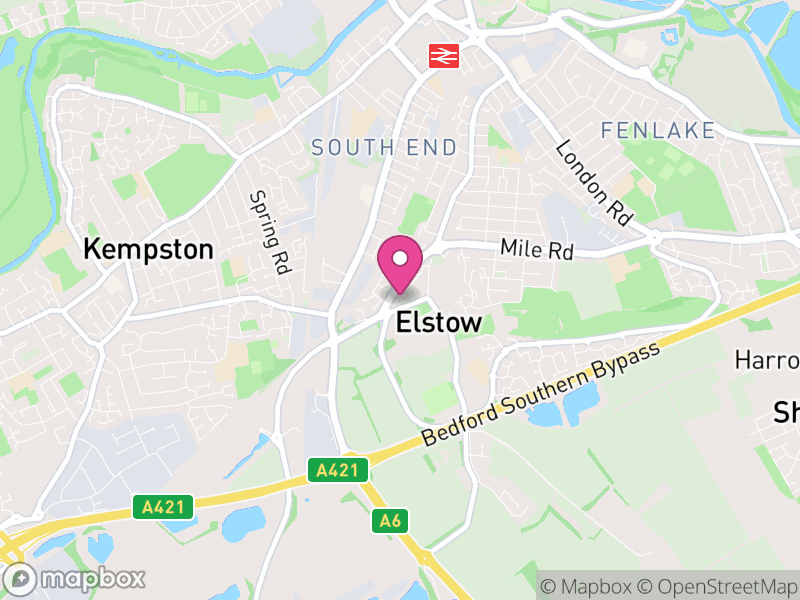 Map of properties for sale in MK42