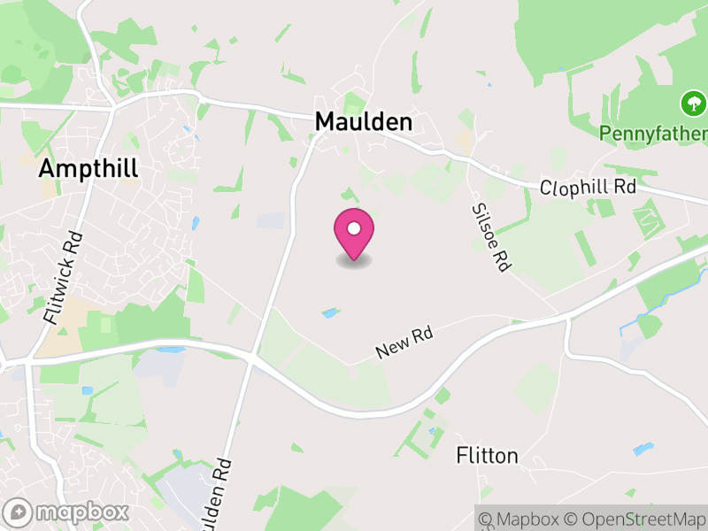 Map of properties for sale in MK45