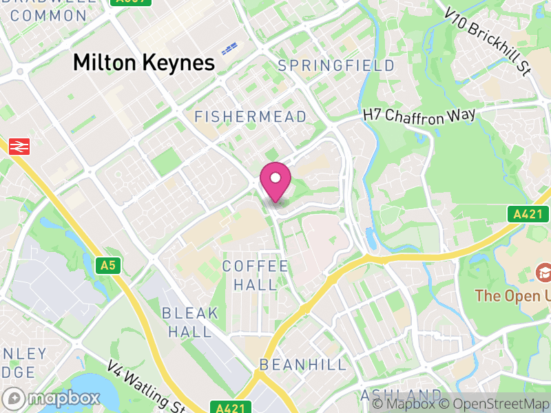 Map of properties for sale in MK6