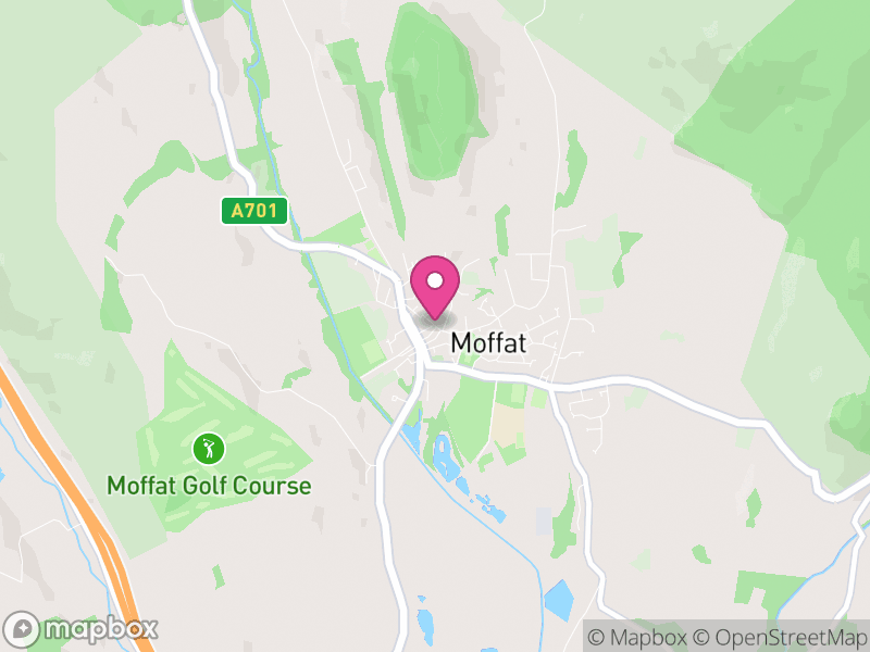 Map of properties for sale in Moffat