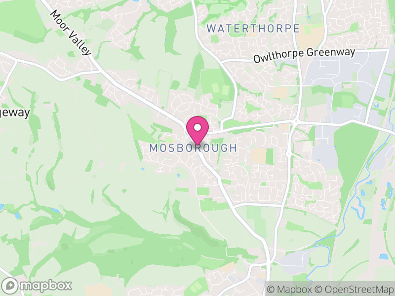 Map of properties for sale in Mosborough