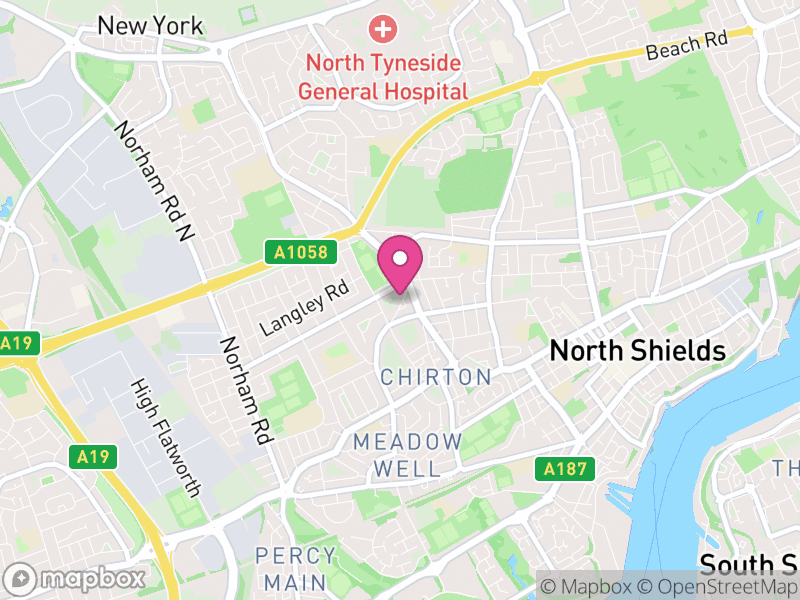 Map of properties for sale in NE29