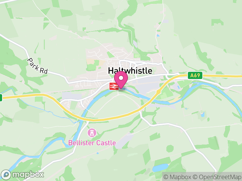 Map of properties for sale in NE49
