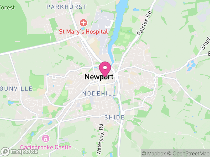 Map of properties for sale in Newport