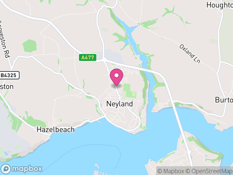 Map of properties for sale in Neyland