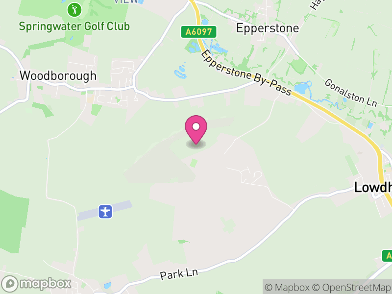 Map of properties for sale in NG14