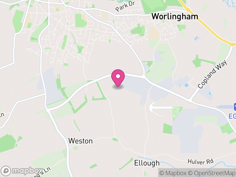 Map of properties for sale in NR34