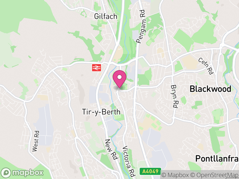 Map of properties for sale in Pengam