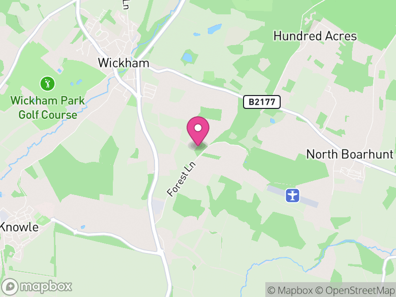 Map of properties for sale in PO17