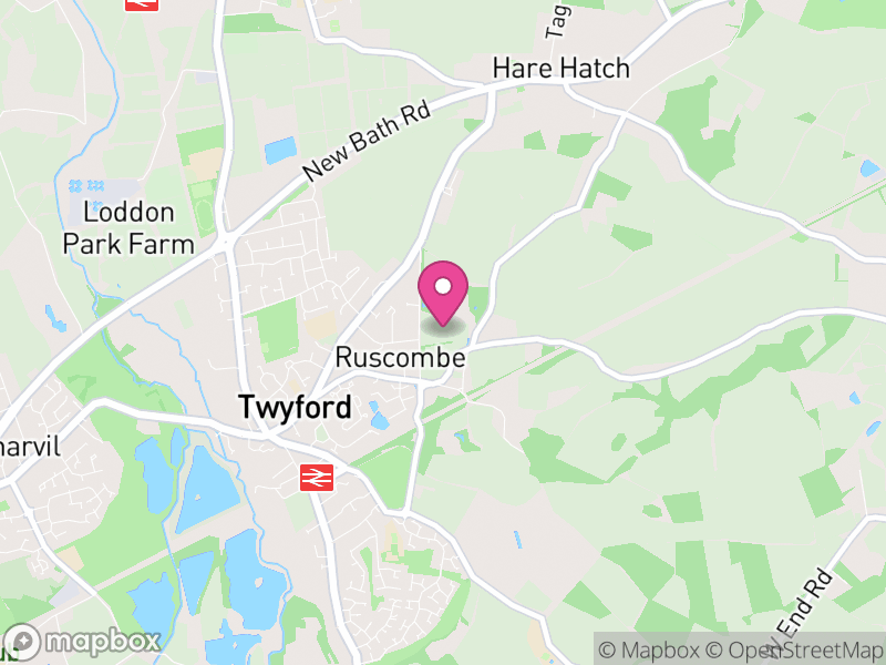 Map of properties for sale in RG10