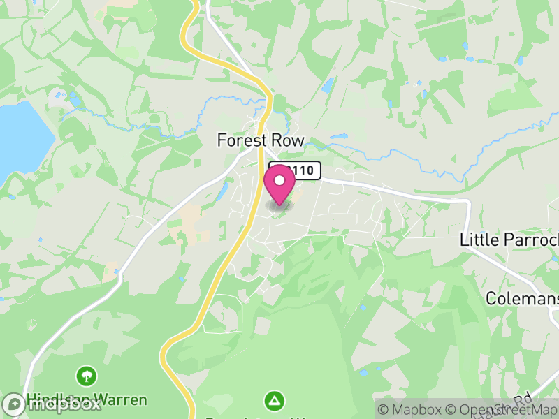 Map of properties for sale in RH18