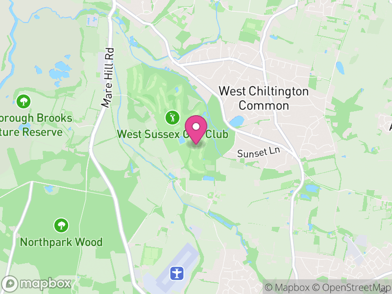 Map of properties for sale in RH20