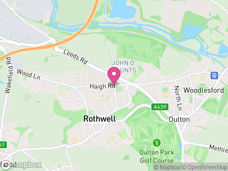 Map of properties for sale in Rothwell