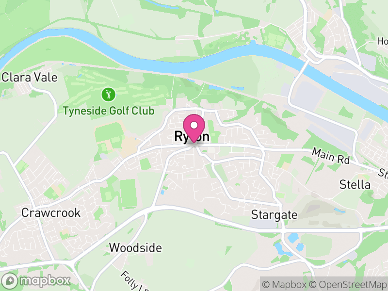 Map of properties for sale in Ryton
