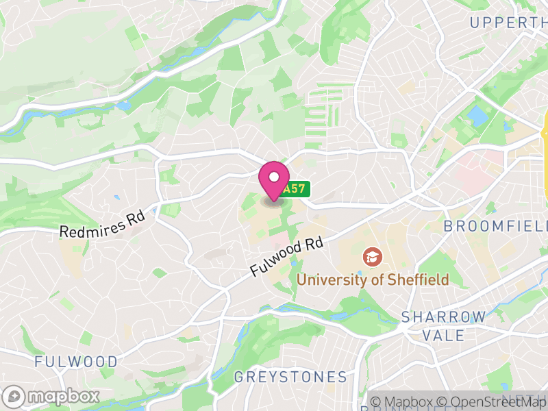 Map of properties for sale in S10