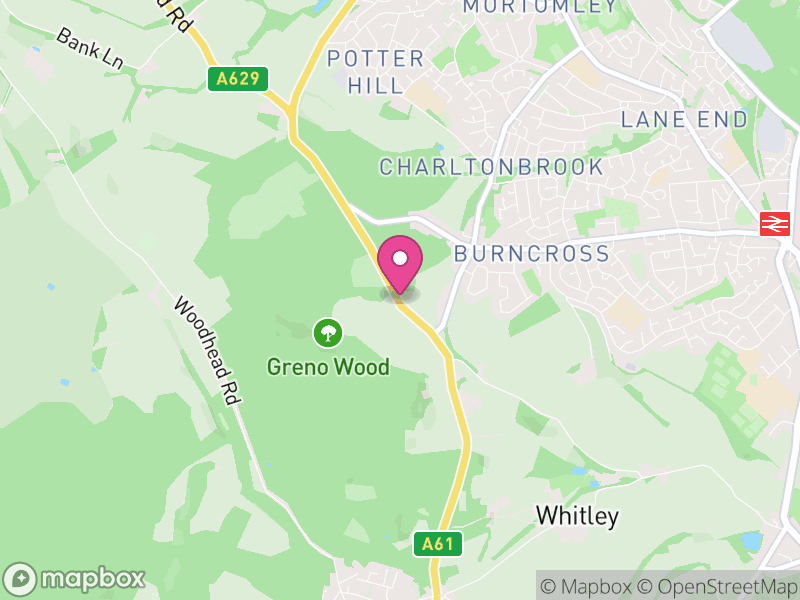 Map of properties for sale in S35