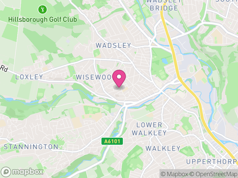 Map of properties for sale in S6