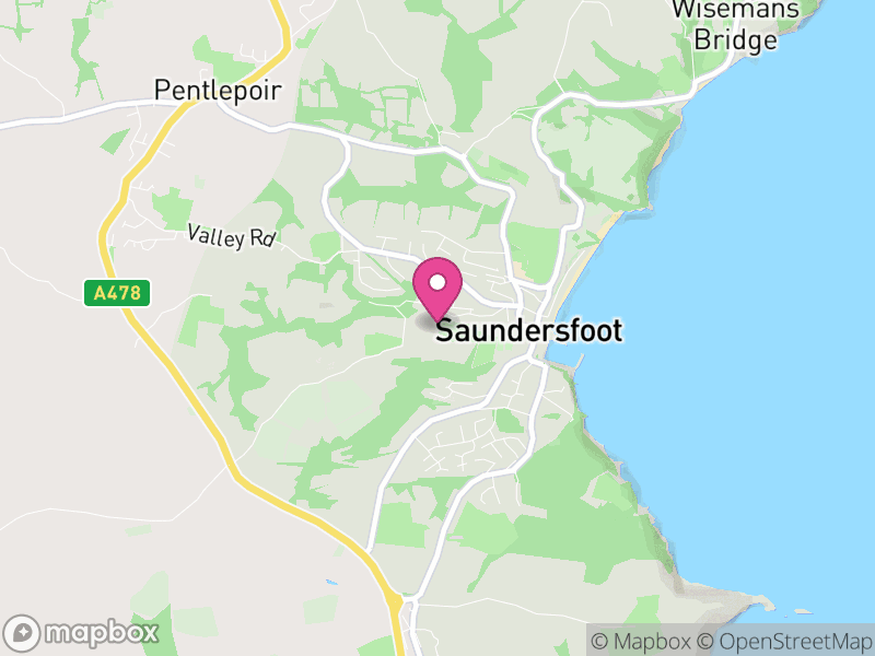 Map of properties for sale in SA69