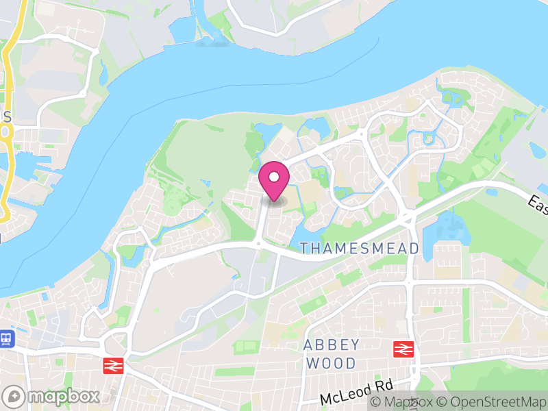 Map of properties for sale in SE28