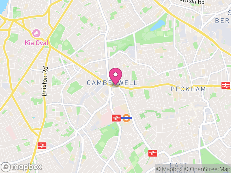 Map of properties for sale in SE5