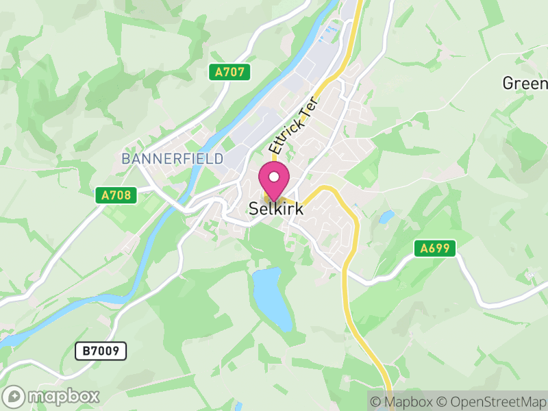 Map of properties for sale in Selkirk