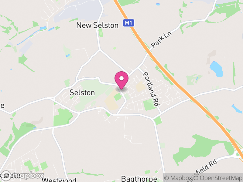 Map of properties for sale in Selston