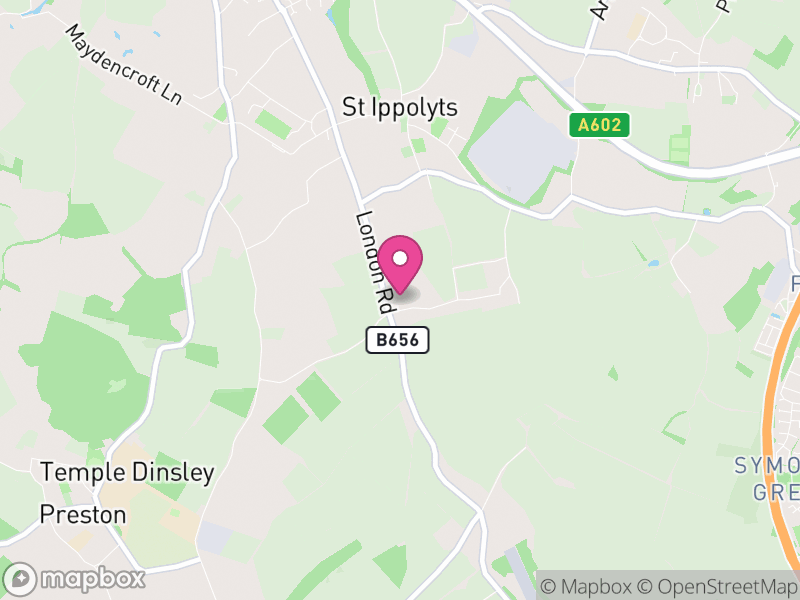 Map of properties for sale in SG4