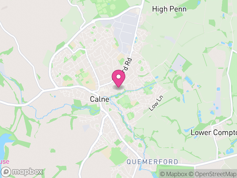 Map of properties for sale in SN11