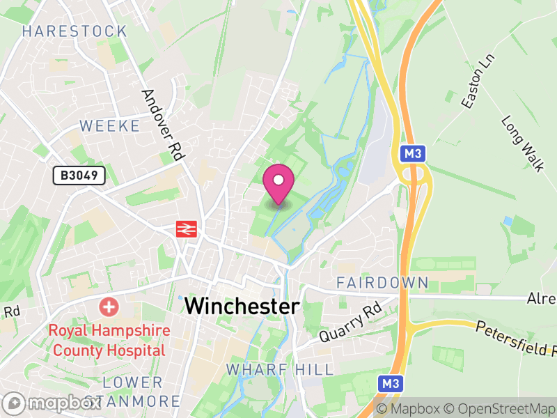 Map of properties for sale in SO23