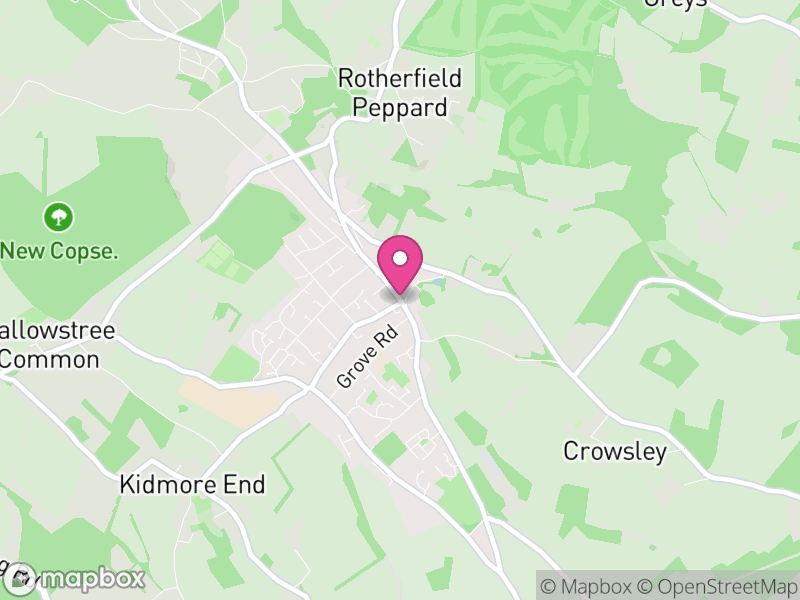 Map of properties for sale in Sonning Common