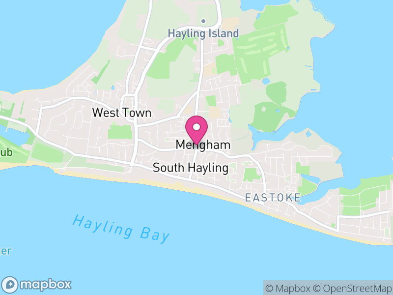 Map of properties for sale in South Hayling
