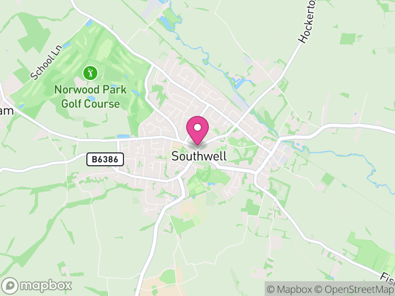 Map of properties for sale in Southwell