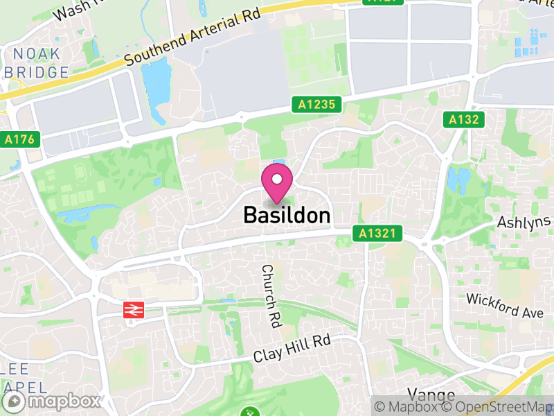 Map of properties for sale in SS14