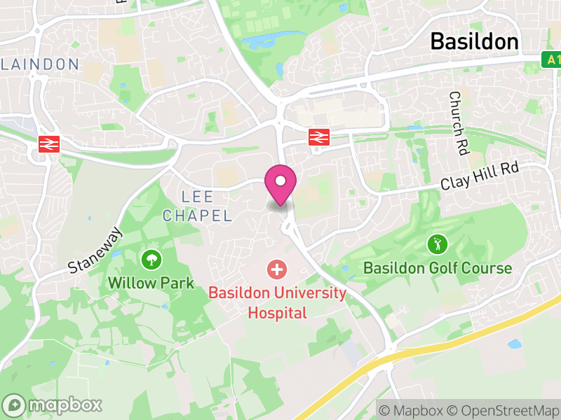 Map of properties for sale in SS16