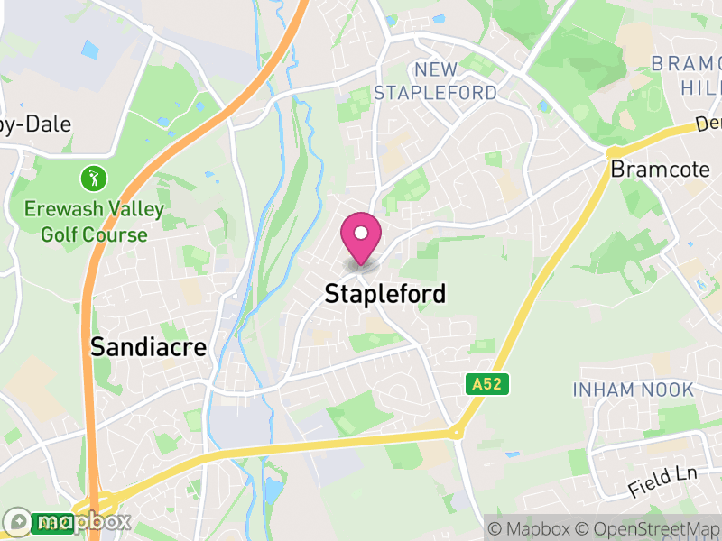 Map of properties for sale in Stapleford